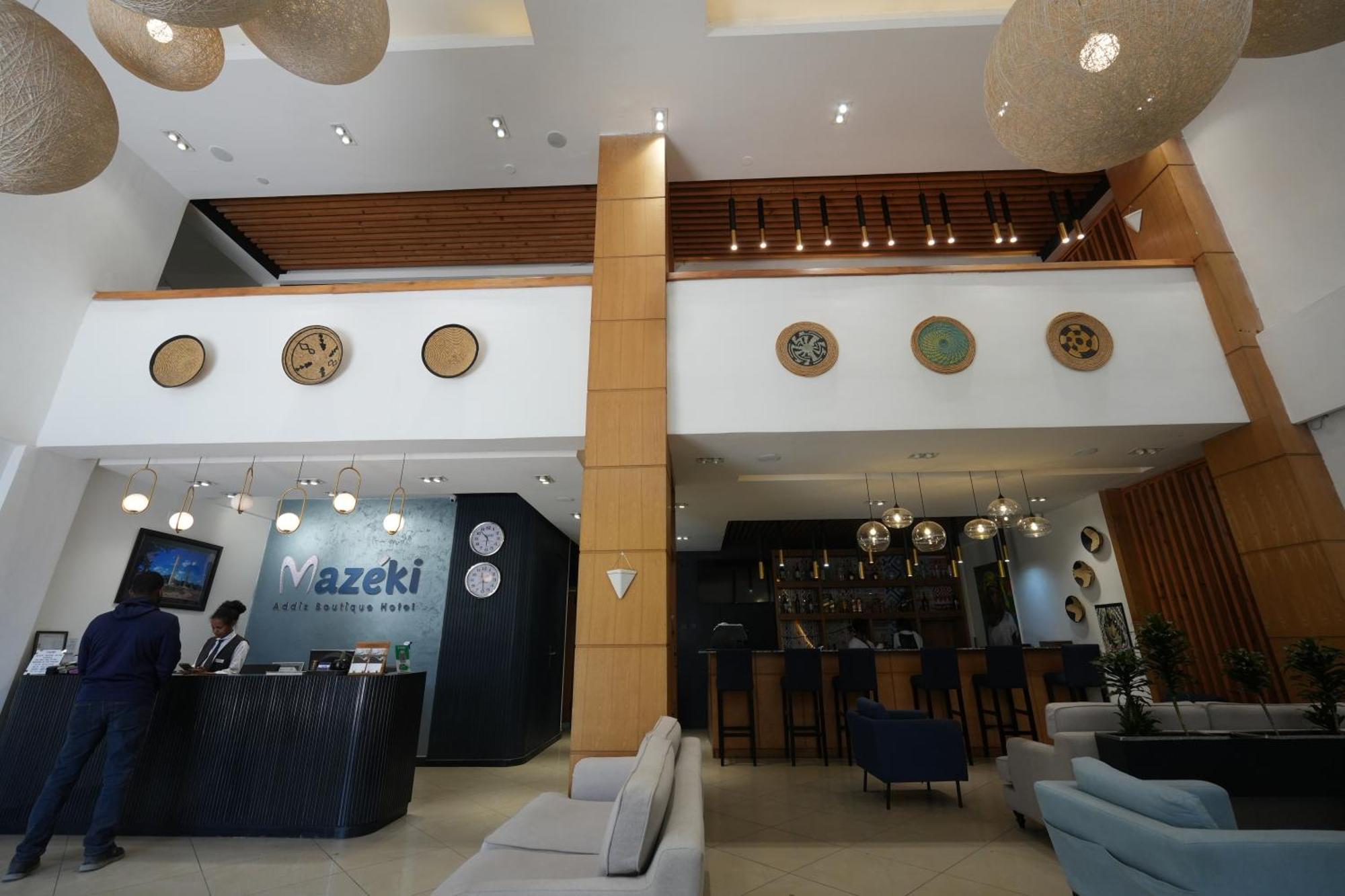 Mazeki Addis Boutique Hotel Exterior photo