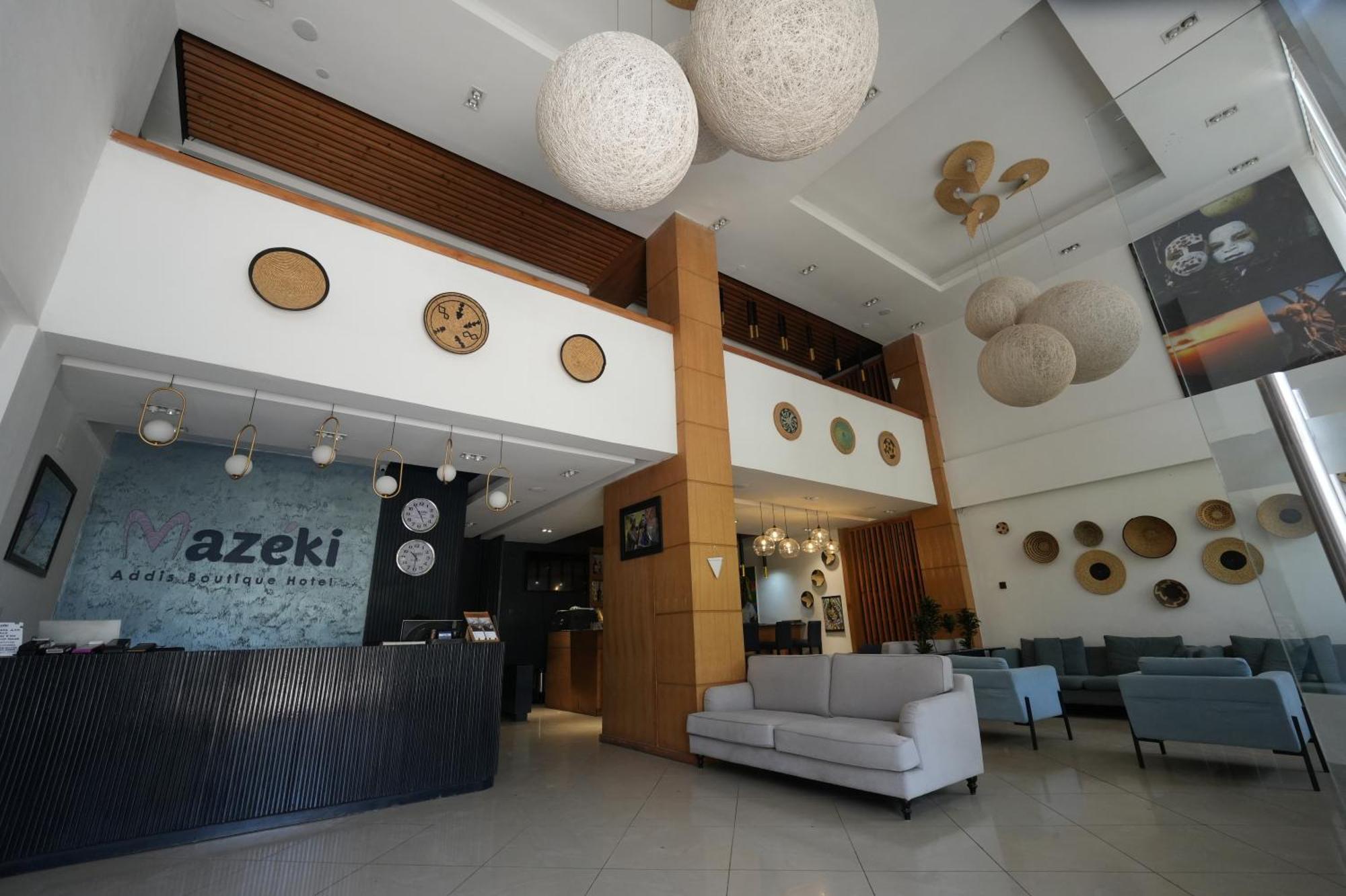 Mazeki Addis Boutique Hotel Exterior photo